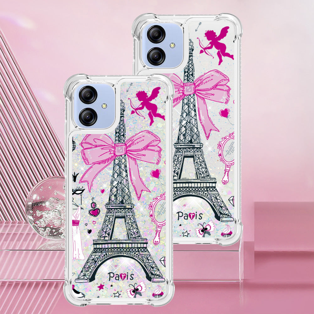 YB Quicksand Series-2 for Samsung Galaxy A04e 4G F04 4G M04 4G Liquid Quicksand Phone Case Pattern Printing Soft TPU Cover YB Quicksand Series-2 for Samsung Galaxy A04e 4G F04 4G M04 4G Liquid Quicksand Phone Case Pattern Printing Soft TPU Cover